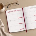 Daily planner "It’s planning time" burgundy: Photo 5