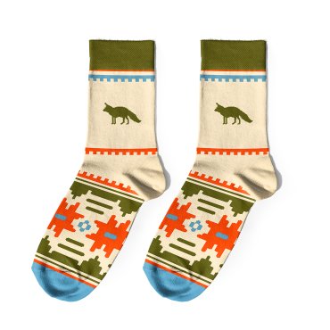 Носки «Восток» светлые: фото - ORNER