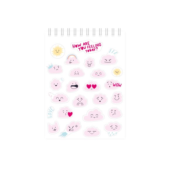 Sticker book фиолетовый: Фото