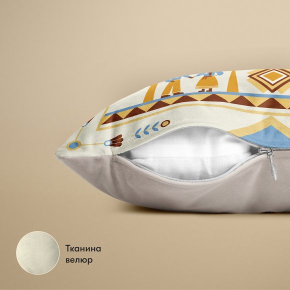 Подушка «Дерево роду» світла: Фото