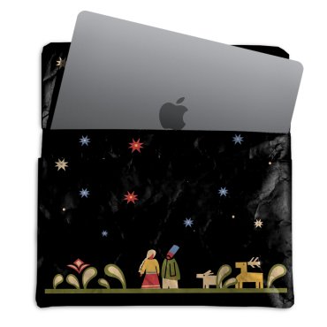 Laptop case Tree of Life black: photo - ORNER