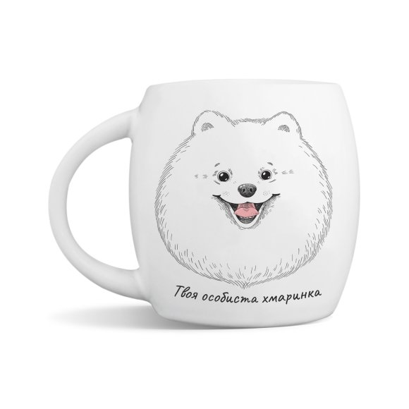 Тарелка и чашка «Шпиц»: Фото