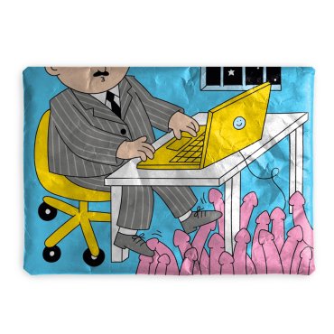 Laptop case “Workaholic”: photo - ORNER