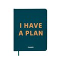 Планер «I HAVE A PLAN» зелений: Фото