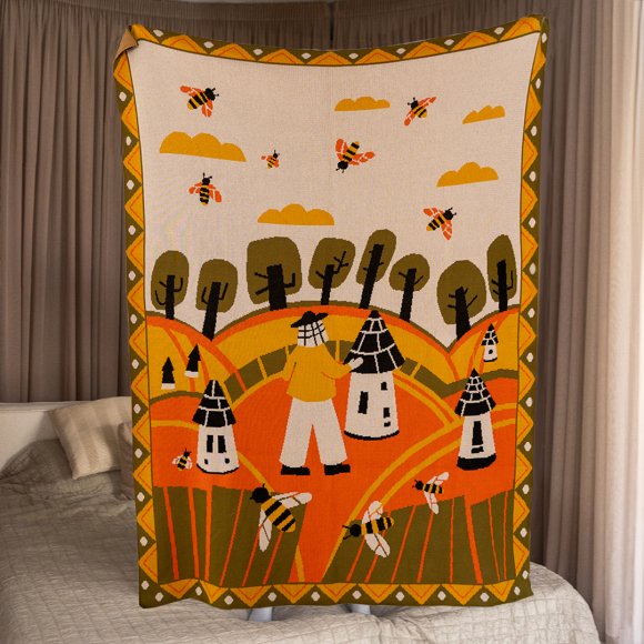 Плед «Пчеловод»: Фото