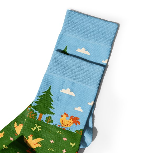 Set of socks "Village core": Photo