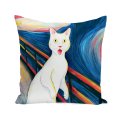 Подушка «Кричащий кот»: Фото