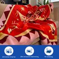 Blanket "Christmas Star" 130х170 cm red: Photo 4