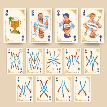 Большие игральные карты «Энеида»: Фото - ORNER