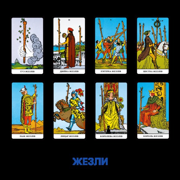 Набор Карты Таро «Классическая колода» + Блокнот «Руководство Таро Райдера-Вейта»: Фото