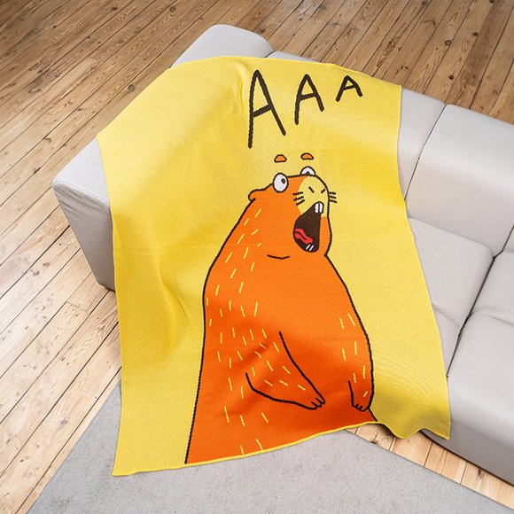 Groundhog" blanket: Photo