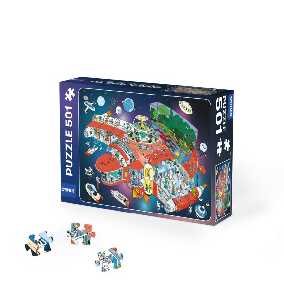 Jigsaw puzzle ORNER Spaceship: Photo