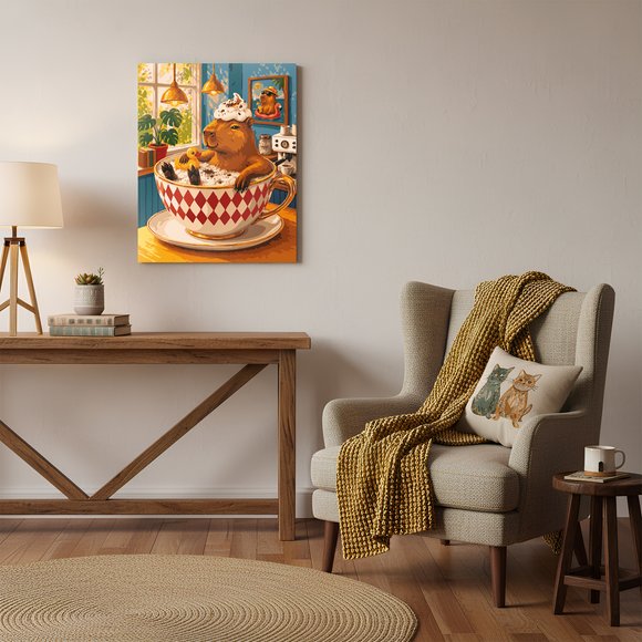 Paint by numbers "Cappuccinbara": Photo