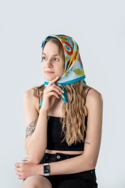 Платок «Щебет»: Фото - ORNER