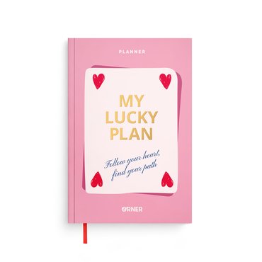 Мини-планер «MY LUCKY PLAN mini» розовый: фото - ORNER