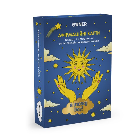 Карточки с аффирмациями «Я могу все!»: Фото