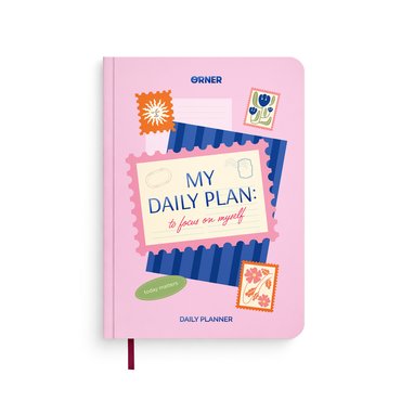 Планер-дневник «My plan» розовый: фото - ORNER
