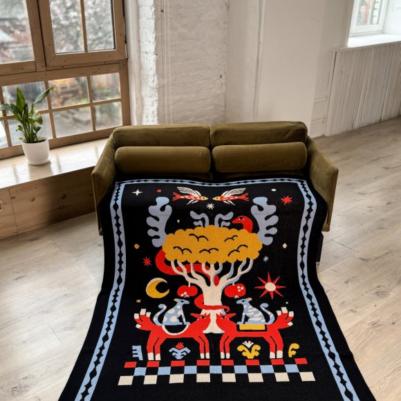 Плед «Дивосвіт» темний: Фото