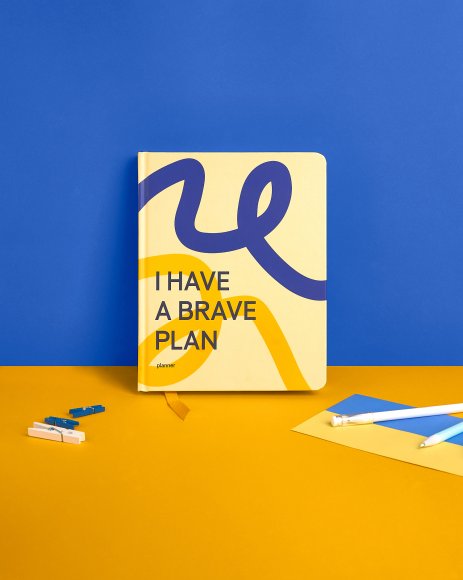 Планер «I HAVE A BRAVE PLAN»: Фото
