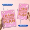 Mini Planner “I HAVE ABSOLUTELY NO PLAN mini” pink: Photo 3