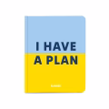 Planner I HAVE A PLAN yellow-blue