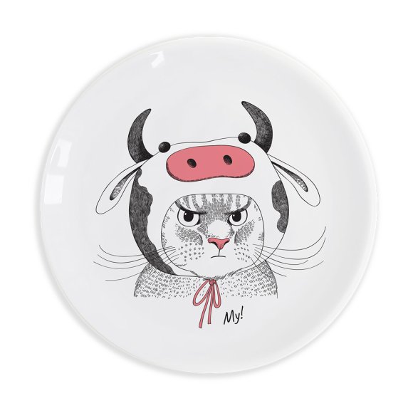 Тарелка «Му: Фото