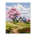 Painting by numbers "Spring landscape": Photo