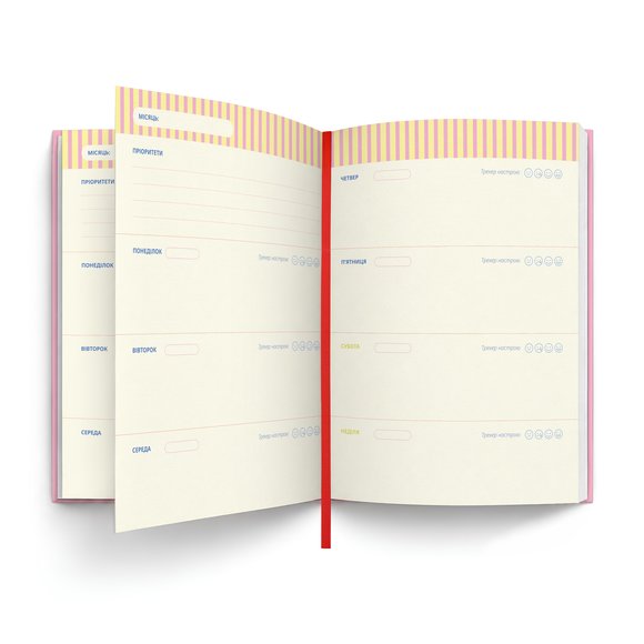 Planner "HERE’S THE PLAN" pink: Photo
