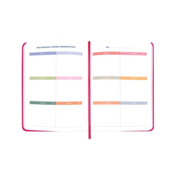 Планер «I HAVE NO PLAN» рожевий: Фото