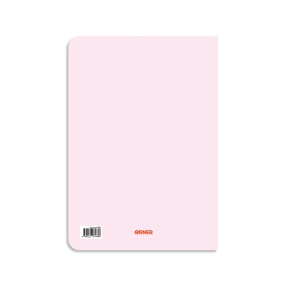 SUPER DUPER plaid notebook pink: Photo