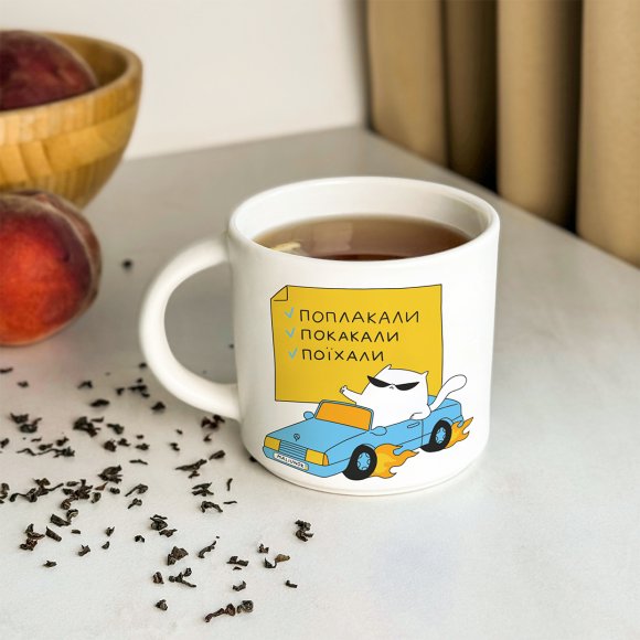 Cup "Business Cat": Photo