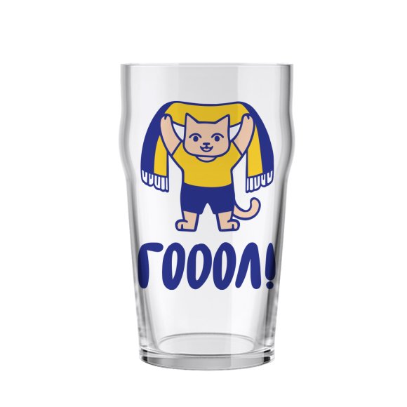 Beer glass "Goal" 550 ml: Photo