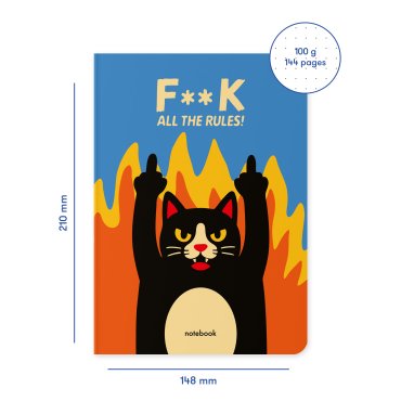 Блокнот в точку «Без правил»: фото 2 - ORNER