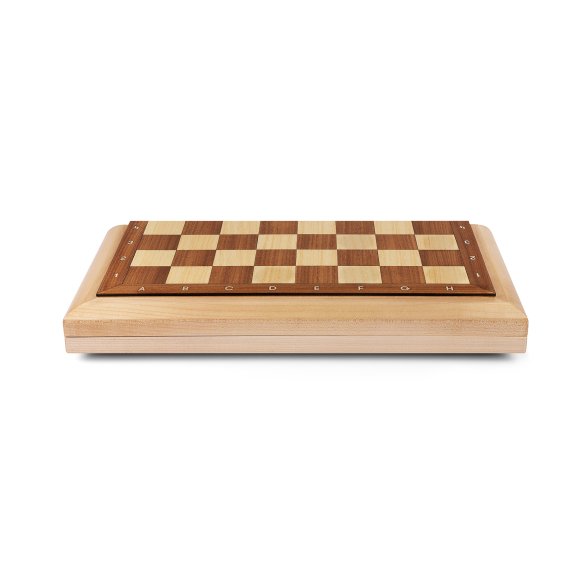 Light brown wooden chess: Photo