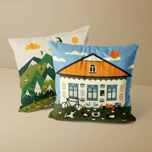 Подушка «Дитинство»: Фото