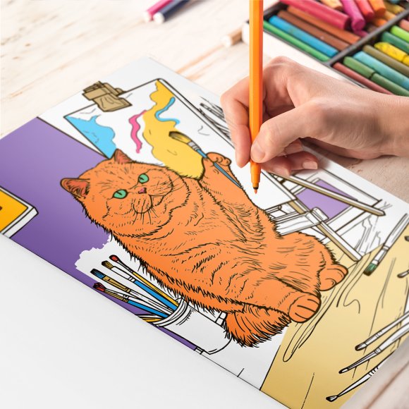 Розмальовка «Фантастична РозМЯУльовка»: Фото