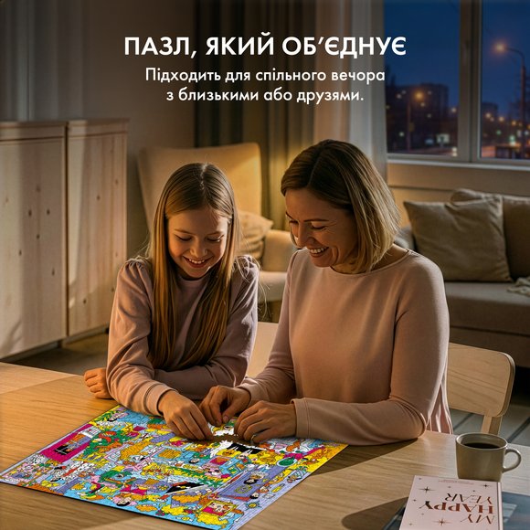 Puzzle ORNER Back to the 90's. Movies and TV-series 1000 elements: Photo