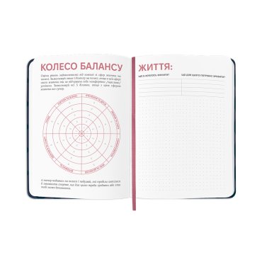 Планер-дневник «I HAVE A DAILY PLAN» тёмно-синий: Фото - ORNER