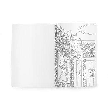 Розмальовка з котиками «Пригоди пухнастих бешкетників»: Фото - ORNER