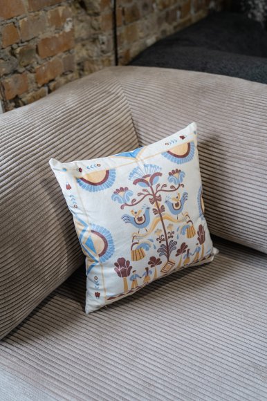 Подушка «Дерево роду» світла: Фото