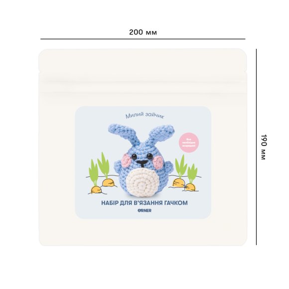 Crochet kit "Rabbit": Photo