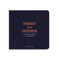 Photoalbum Family and friends dark blue: Photo
