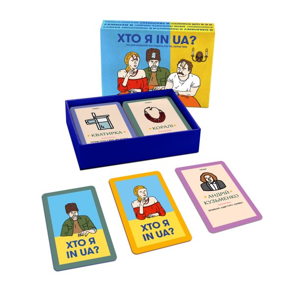 Игра для компании «Кто я in UA?»: Фото