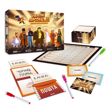 Игра для компании «Секретные персонажи»: Фото - ORNER