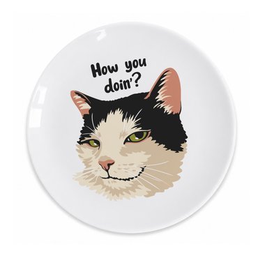 Тарелка «How you doin’?»: фото - ORNER