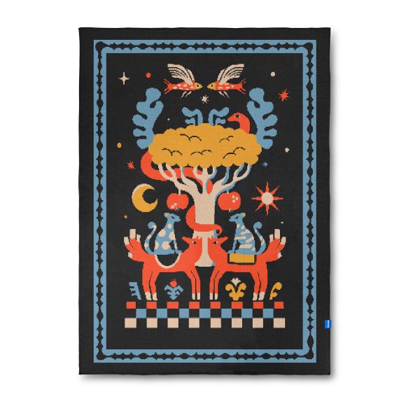 Плед «Дивосвіт» темний: Фото