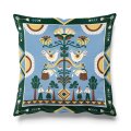 Подушка «Дерево роду» блакитна: Фото