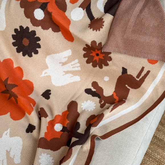 Плед «Гармония природы» светлый: Фото