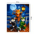Paint by numbers "Ninja Cats": Photo 3