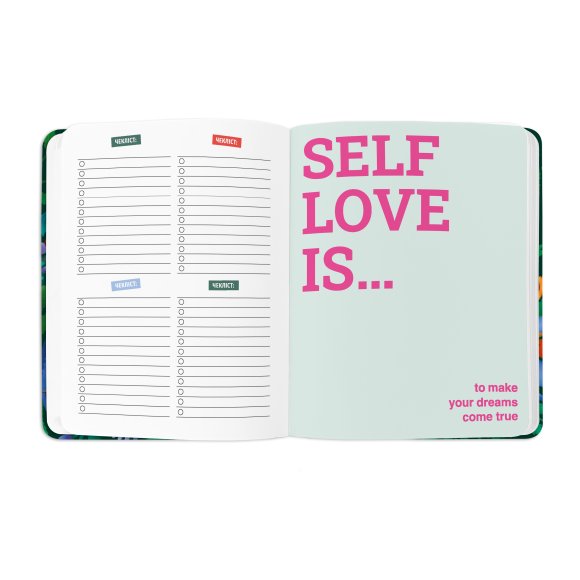 Планер «I HAVE A BRAVE PLAN» красочный темный: Фото